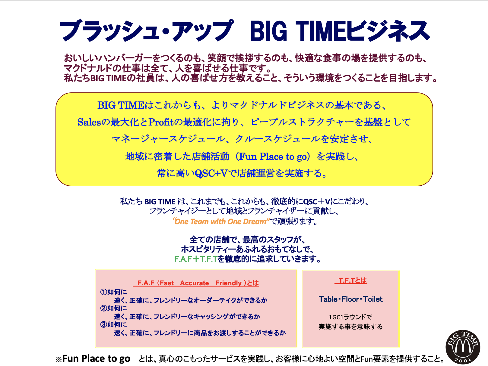 メッセージ | 株式会社ビッグタイム 採用ページ